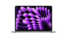 Apple MacBook Air (Space Grey) 13" - Apple M1 256GB SSD 8GB (2020) - Sølv stand
