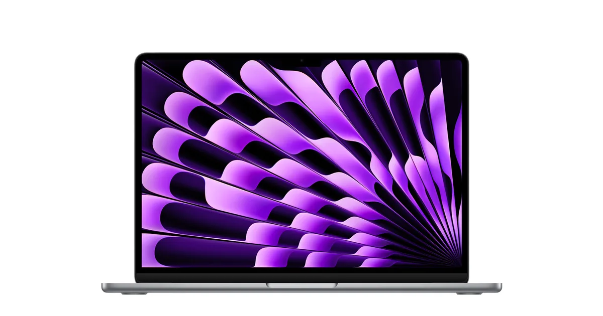 13" Apple MacBook Air - Space Grey - 2020 - Apple M1 Silicon - 256GB SSD - 8GB RAM - Sølv stand