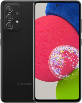 SAMSUNG GALAXY A52S 5G 128GB BLACK Sølv stand
