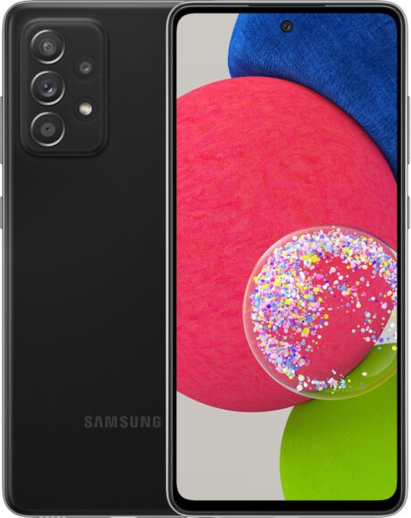 SAMSUNG GALAXY A52S 5G 128GB BLACK Sølv stand