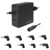 LAGERSALG: LogiLink 70 Watt Universal Strømforsyningsadapter til Notebook