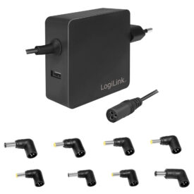LAGERSALG: LogiLink 70 Watt Universal Strømforsyningsadapter til Notebook