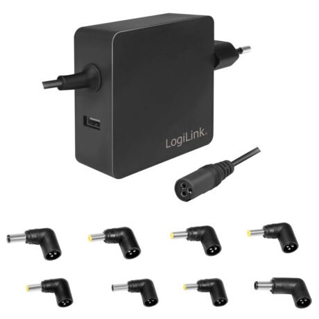 LAGERSALG: LogiLink 70 Watt Universal Strømforsyningsadapter til Notebook