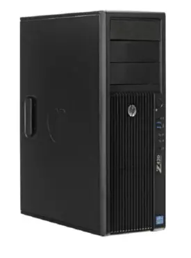 HP Z420 WorkStation - Intel Xeon E5-1620 3,6GHz 160GB SSD + 1TB HDD 16GB - Nvidia RTX 3050 6GB Win 10 Pro - Sølv stand