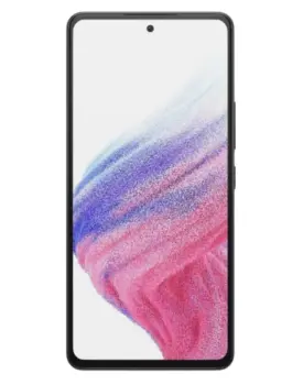 Samsung Galaxy A53 5G 128GB (Sort) - Guld stand
