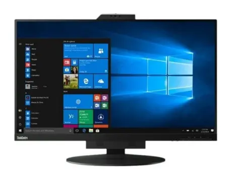 27" Lenovo ThinkCentre TIO27 skærm - WQHD - Refurbished - Sølv stand