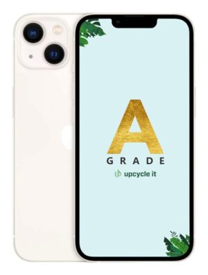 iPhone 13 15,5 cm (6.1") Dual SIM iOS 17 5G 128 GB Hvid - Guld stand