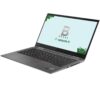 ThinkPad X1 Yoga 5.Gen i5-10210U Hybrid (2-i-1) 14" Touchskærm 16 GB RAM 512 GB SSD Windows 11 Pro Nordisk Space Grey - Sølv stand