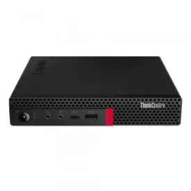 Lenovo ThinkCentre M920q Tiny - Intel i5 9400T 1.8 GHz 256GB SSD 8GB Win11 Pro - Sølv stand