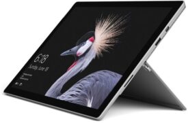 Microsoft Surface Pro 5 Gen - i5-7300u 2.6Ghz - 256GB NVME - 8GB RAM - 12.3" 2736x1824 - Sølv stand