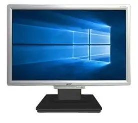 19" Acer AL 1916W Skærm  - Refurbished - Sølv stand