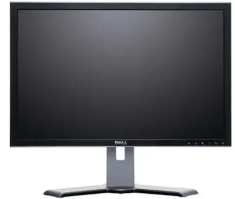 20" DELL E207WFPC Skærm  - Refurbished - Sølv stand