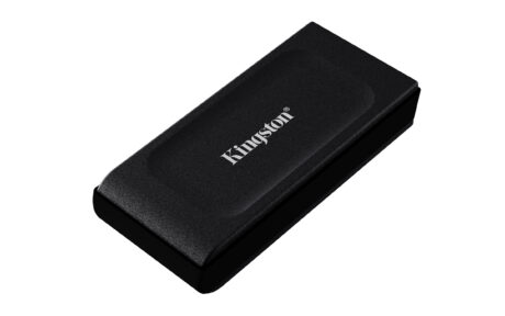 Kingston XS1000 Portable SSD - 1TB - Ekstern SSD - Sort - USB 3.2 Gen 2