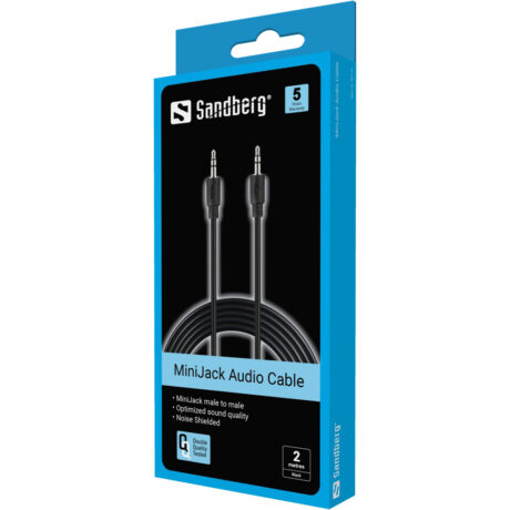 Sandberg MiniJack Cable - 2m