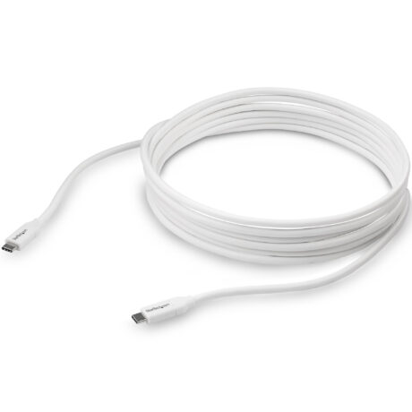 StarTech.com 4m 13ft USB C to USB C Cable 5A PD - USB 2.0 USB-IF Certified - USB-C cable - 4 m