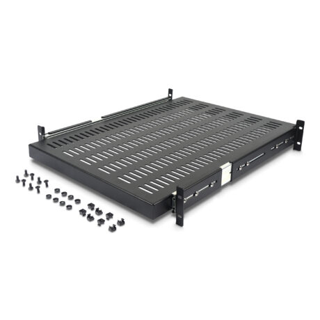 StarTech.com UNISLDSHF19 - 2U - Sliding Rack Shelf
