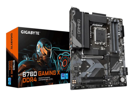 GIGABYTE B760 GAMING X DDR4 Bundkort - Intel B760 - Intel LGA1700 socket - DDR4 RAM - ATX