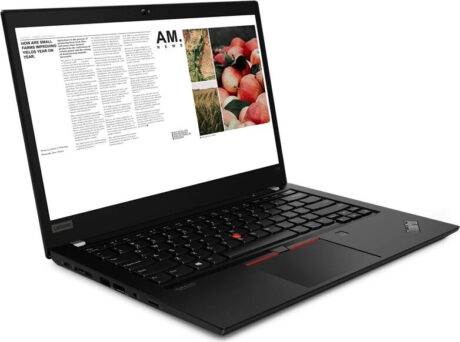 Refurbished LENOVO ThinkPad T14 G1 Intel Core i7-10610U 14inch FHD 24GB DDR4 512GB UMA W11P - Guld stand