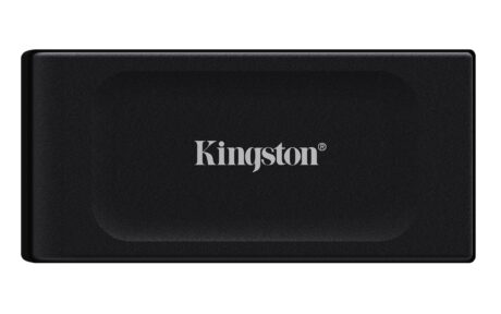 Kingston XS1000 Portable SSD - 1TB - Ekstern SSD - Sort - USB 3.2 Gen 2