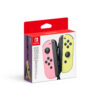 Nintendo Joy Con Pair Pastel Pink/Pastel Yellow - Wireless Controller - Switch