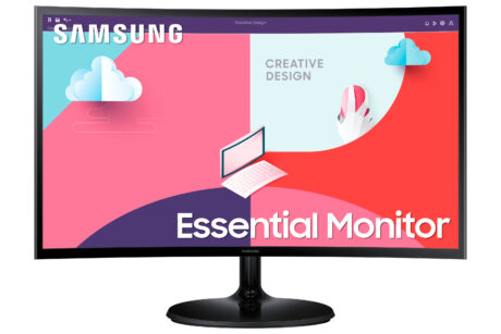 Samsung 24" Essential S3 - 1920x1080 (FHD) - 75Hz - VA - Curved