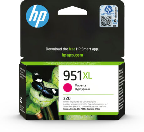 HP 951XL - CN047AE High Capacity Magenta Ink - Blækpatron Magenta