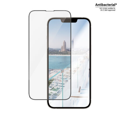 PanzerGlass Anti-reflective Screen Protector Apple iPhone 14 - 13 - 13 Pro - Ultra-Wide Fit w. EasyAligner