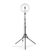 Hama SpotLight Steady 120 II LED Ring Light Set for Smartphone Tripod 12"