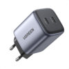 UGREEN Nexode GaN 45W Dual USB-C PD Charger - Space Gray