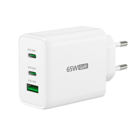 j5create 65W GaN 3-Port Charger