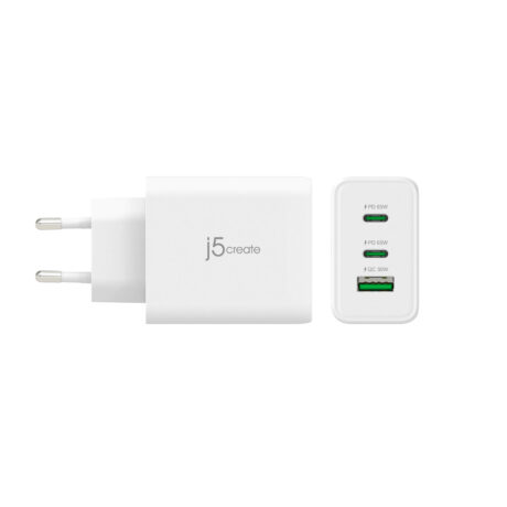 j5create 65W GaN 3-Port Charger