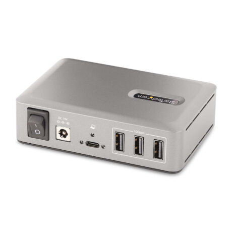 StarTech.com 10G8A2CS-USB-C-HUB USB hub - 10 ports - Grå