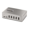 StarTech.com 10G8A2CS-USB-C-HUB USB hub - 10 ports - Grå