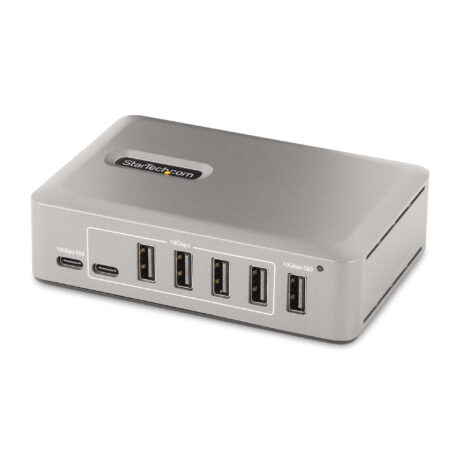StarTech.com 10G8A2CS-USB-C-HUB USB hub - 10 ports - Grå
