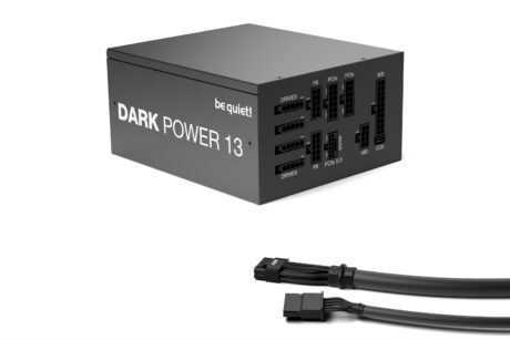 be quiet! Dark Power 13 ATX 3.0 - 1000W Strømforsyning - 1000 Watt - 135 mm - ATX - 80 Plus Titanium certified