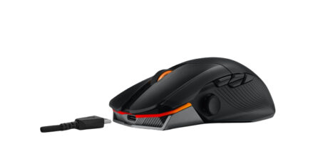 ASUS ROG Chakram X Origin - Gaming Mus - Optisk - 11 knapper - Sort