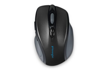 Kensington Mus Pro Fit MidSize sort Wireless - Mus - Optisk - Sort