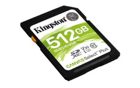 Kingston Canvas Select Plus SD - 100MB/s - 512GB