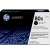 HP 80X - CF280X - High Capacity - Black Toner - Lasertoner Sort
