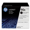 HP 90X - CE390XD - Black Laser Toner - Lasertoner Sort