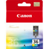 Canon CLI-36 - 1511B001 3-Color - Blækpatron Sort, Cyan, Magenta, Gul