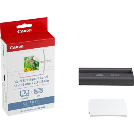 Canon KC-18IS Color Ink Stickers Set for Selphy
