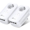 TP-Link TL-PA8030P KIT AV1300 3-port Gigabit Passthrough Powerline Starter Kit