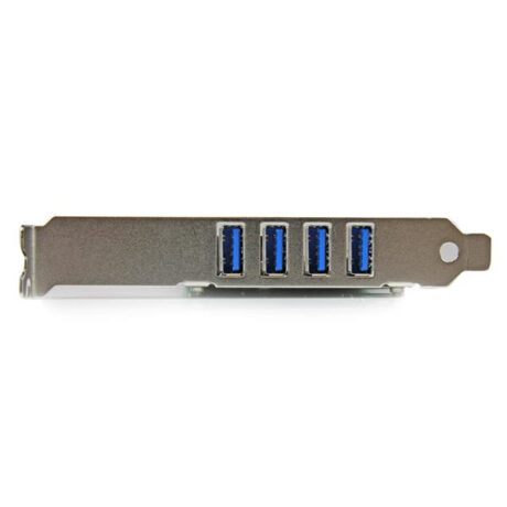 StarTech.com 4 Port PCI Express PCIe SuperSpeed USB 3.0 Controller Card Adapter with SATA Power
