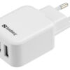 Sandberg Dual USB Type-A AC Charger