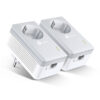 TP-Link TL-PA4010P KIT AV600 Passthrough Powerline Starter Kit Homeplug - PowerLine