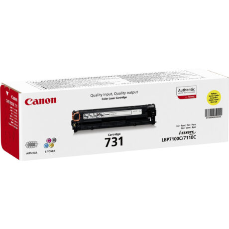 Canon CRG 731 - 6269B002 Yellow - Lasertoner Gul