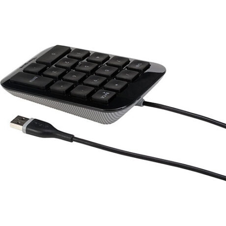 Targus Number Pad - Black/Grey - Tastatur - Grå