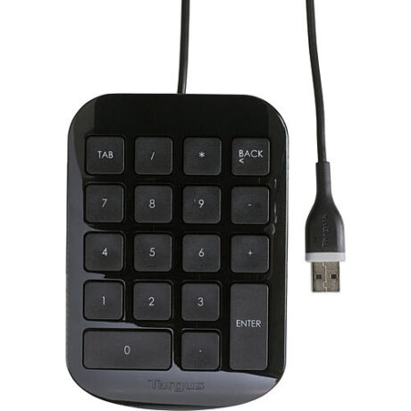 Targus Number Pad - Black/Grey - Tastatur - Grå