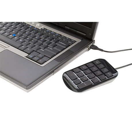 Targus Number Pad - Black/Grey - Tastatur - Grå
